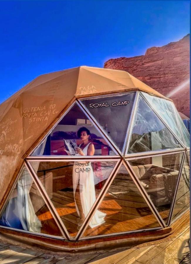 Royal Luxury Camp Wadi Rum Exterior photo